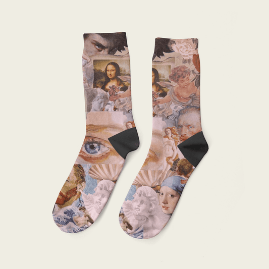 Arte Collage - Yuyubee Socks - Calcetin Sock