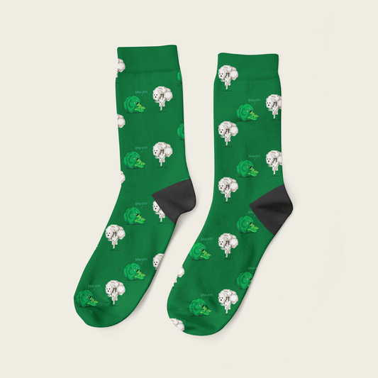 Brocoli & Coliflor - Yuyubee Socks - Calcetin Sock