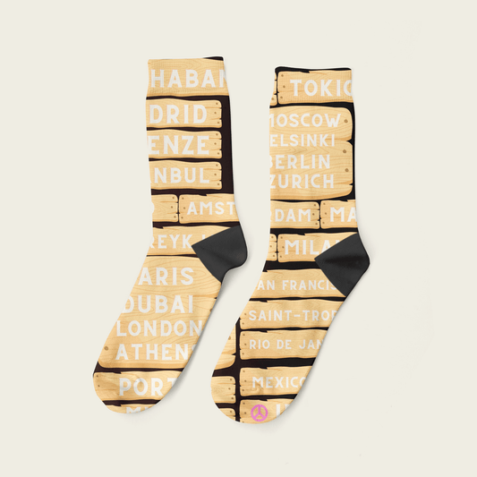 Ciudades - Yuyubee Socks - Calcetin Sock