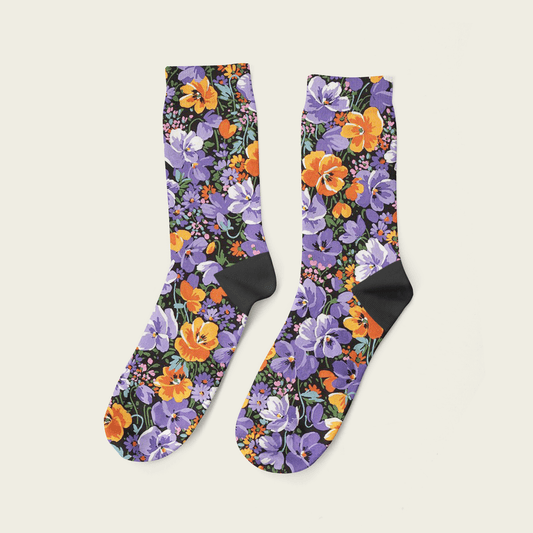 Flores - Yuyubee Socks - Calcetin Sock