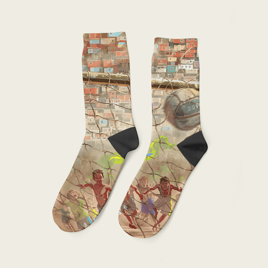 Futbol Favela - Yuyubee Socks - Calcetin Sock