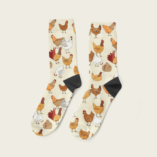 Gallinas - Yuyubee Socks - Calcetin Sock