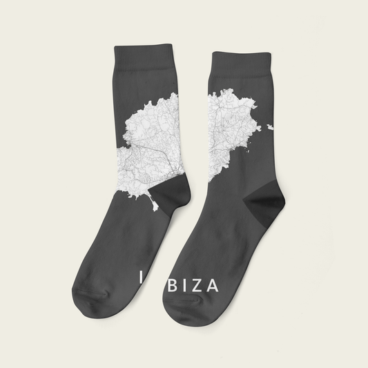 Ibiza Mapa Negro