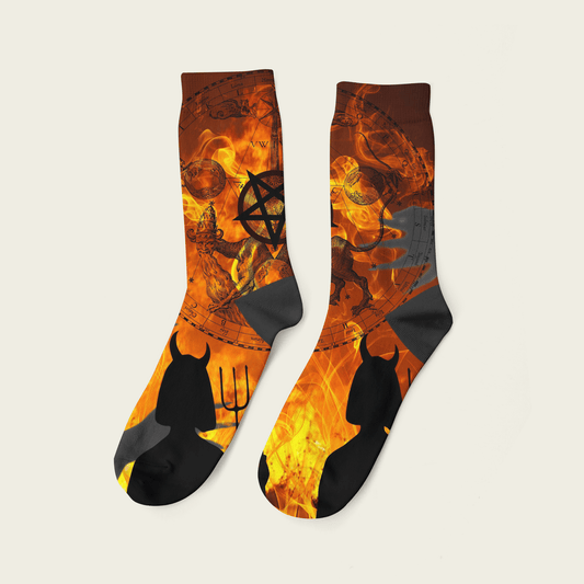 Infierno Demonios - Yuyubee Socks - Calcetin Sock