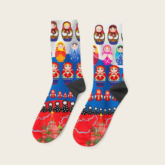 Matrioska - Yuyubee Socks - Calcetin Sock