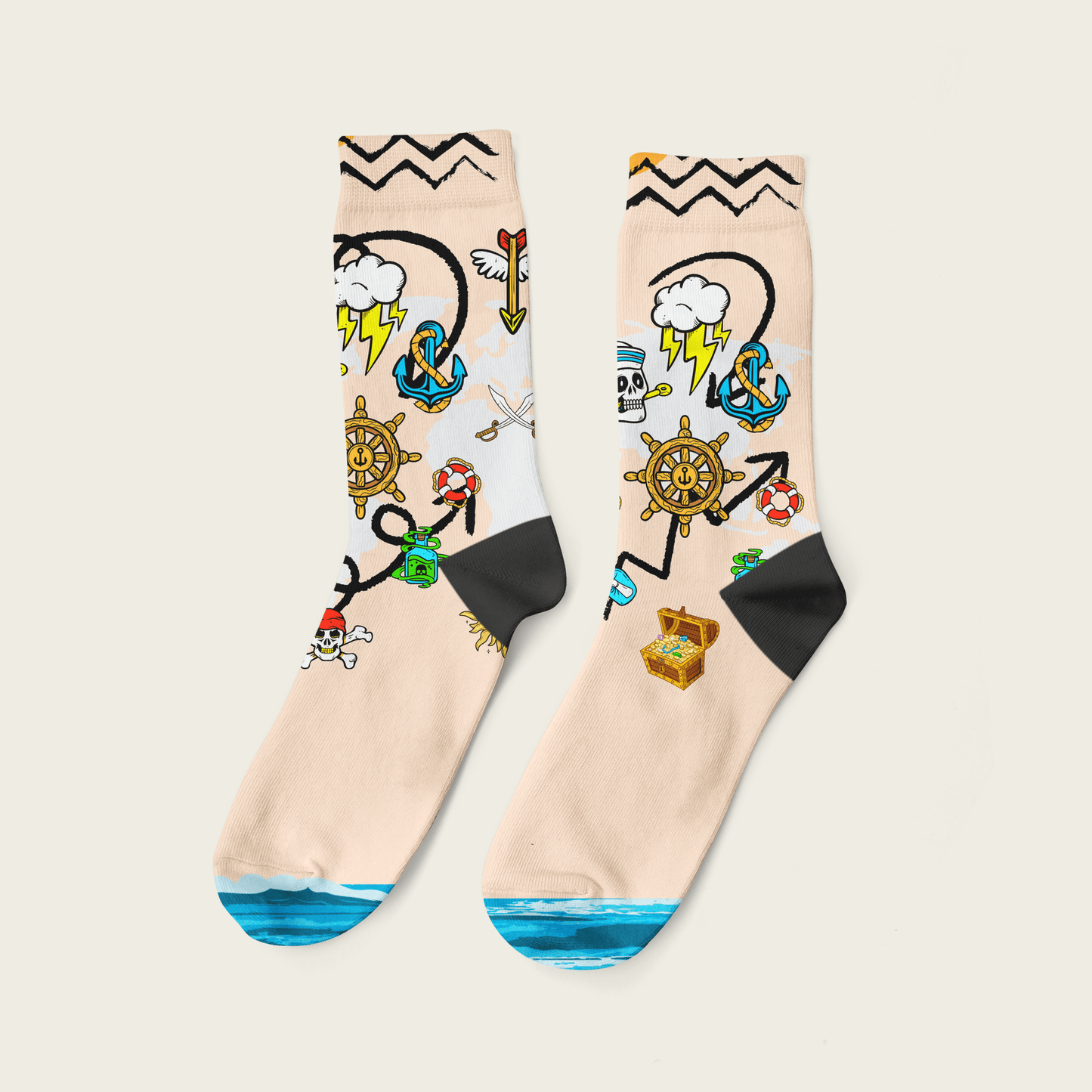 Pirata - Yuyubee Socks - Calcetin Sock