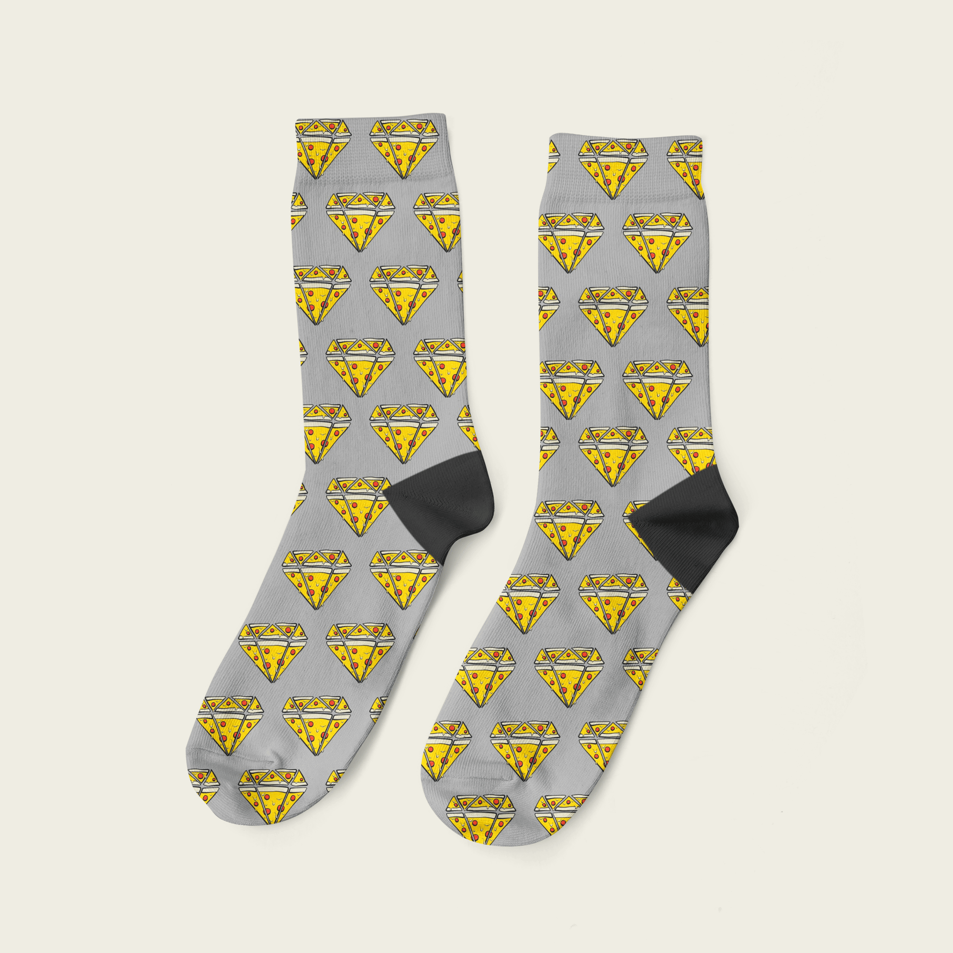 Pizza Diamante - Yuyubee Socks - Calcetin Sock